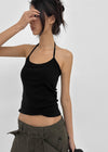 [MADE] Wearable Strap Halter Sleeveless (Built-in Cup)