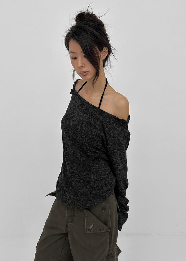 [MADE] Wearable Strap Halter Sleeveless (Built-in Cup)