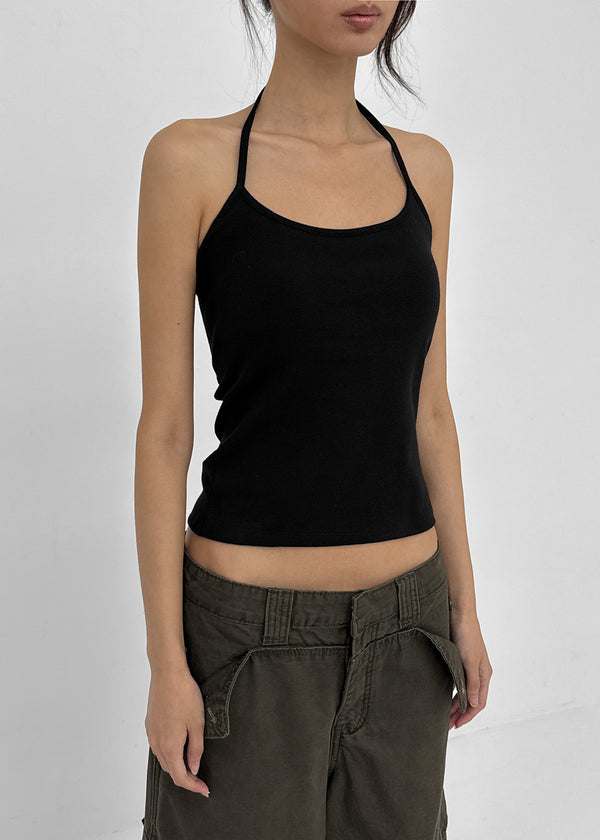 [MADE] Wearable Strap Halter Sleeveless (Built-in Cup)
