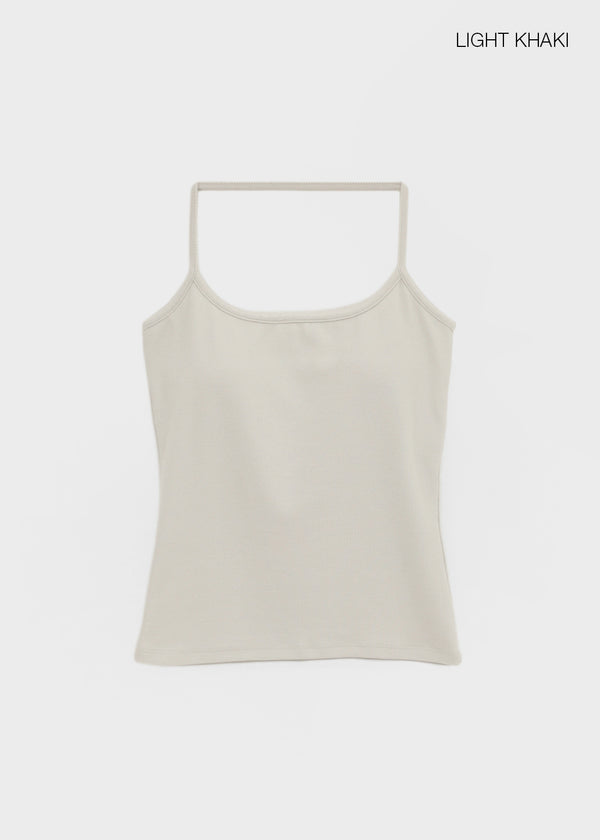 [MADE] Wearable Strap Halter Sleeveless (Built-in Cup)