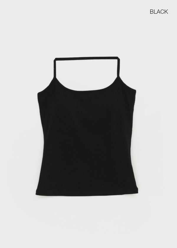 [MADE] Wearable Strap Halter Sleeveless (Built-in Cup)