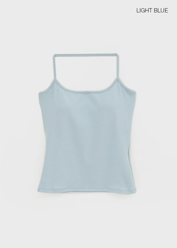 [MADE] Wearable Strap Halter Sleeveless (Built-in Cup)