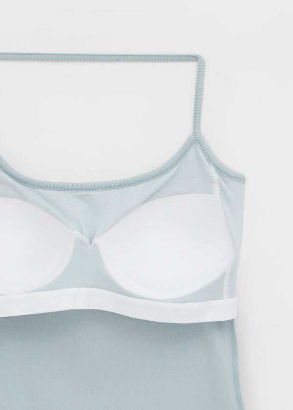 [MADE] Wearable Strap Halter Sleeveless (Built-in Cup)