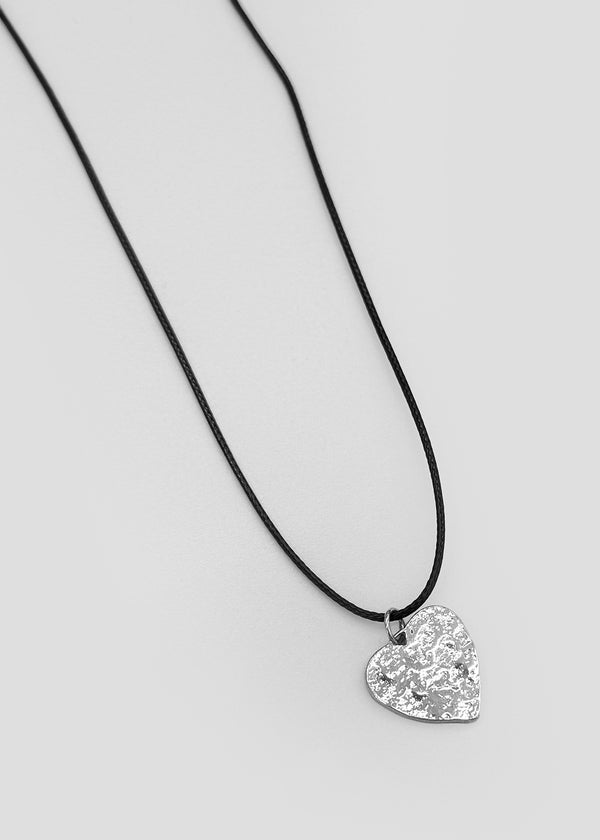Pilshong Heart Drop String Necklace