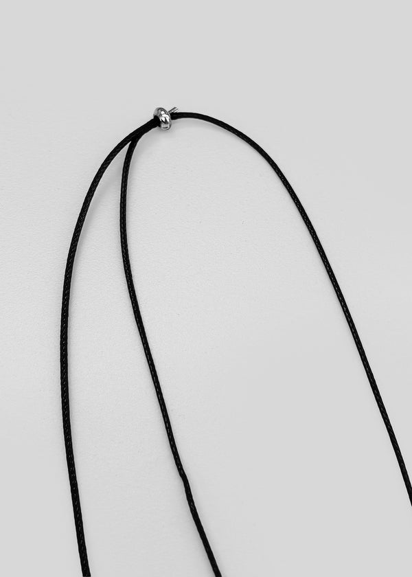 Pilshong Heart Drop String Necklace