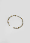 Melai Gemstone Open Bracelet