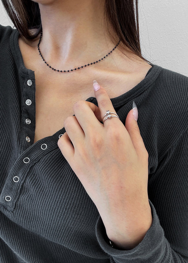 Monf Layered Star Ring