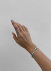 Melai Gemstone Open Bracelet