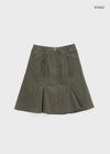 Cashie Cotton Midi Skirt