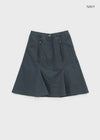 Cashie Cotton Midi Skirt