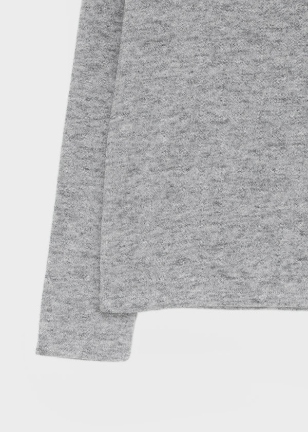 [MADE] Rubeon Knit Button Long Sleeve Tee