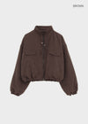 Loud Velour Padded Jumper