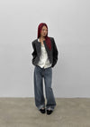 Ovni Button Collarless Jacket