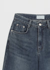 Katzney straight denim pants