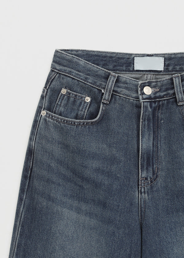Katzney straight denim pants