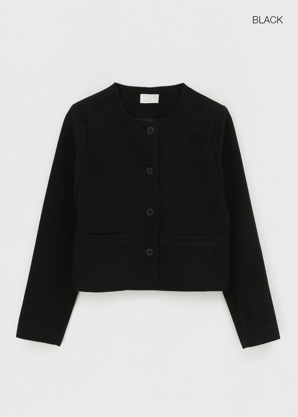 Ovni Button Collarless Jacket
