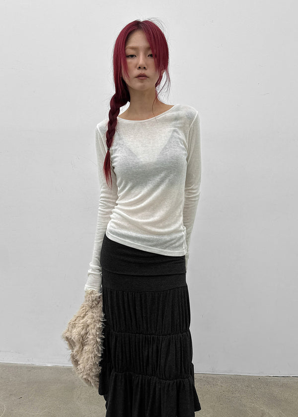 Lowin Soft Wool Long Sleeve Tee (30% Wool)
