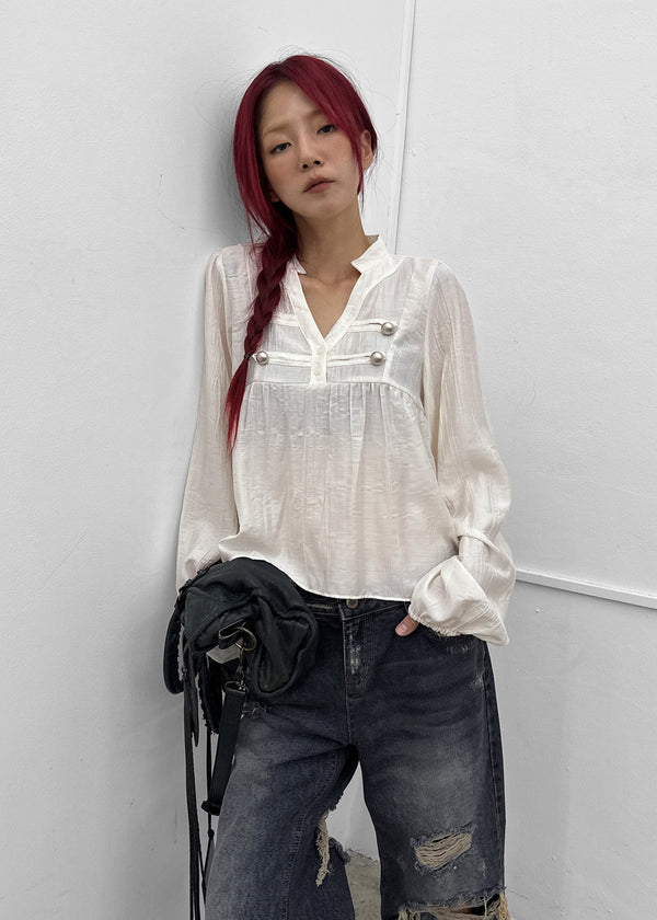 Cozy Napoleon Blouse