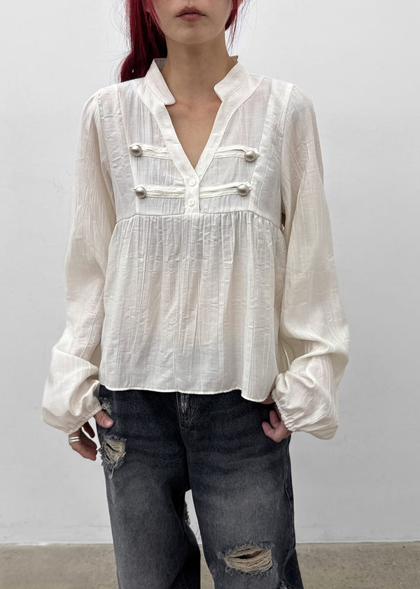 Cozy Napoleon Blouse