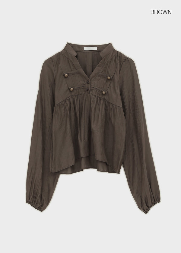 Cozy Napoleon Blouse