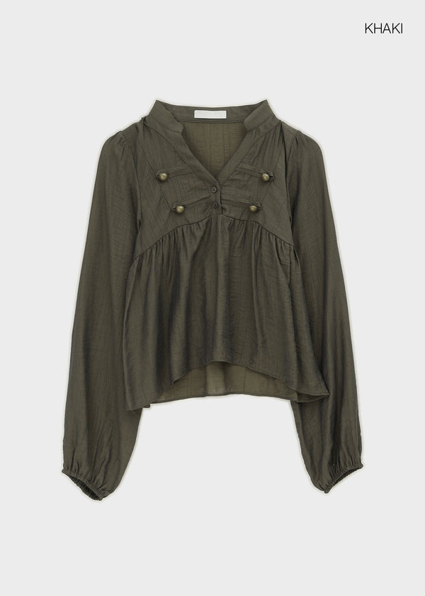Cozy Napoleon Blouse