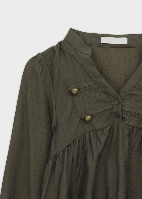 Cozy Napoleon Blouse