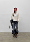 Kent Damaged Loose Fit Denim Pants