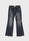 Kent Damaged Loose Fit Denim Pants