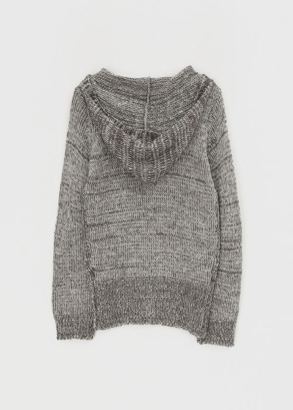 Kiul Heathered Hooded Cardigan