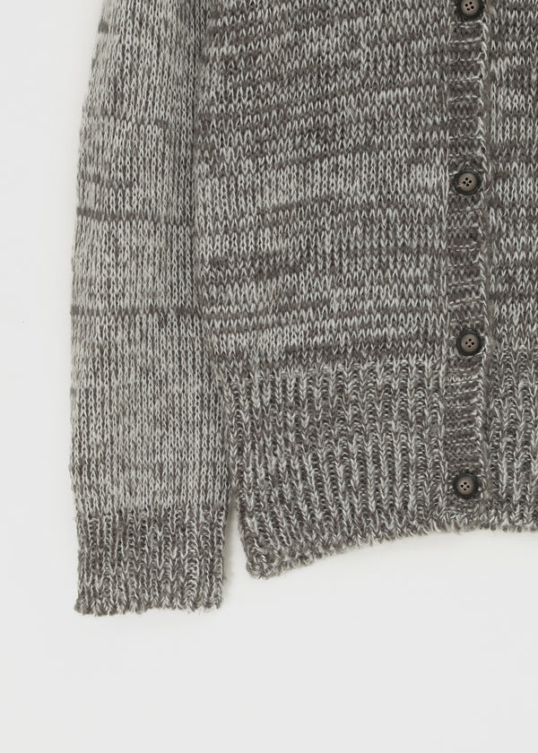 Kiul Heathered Hooded Cardigan