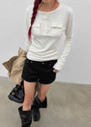 Newtin Pocket Long Sleeve Tee