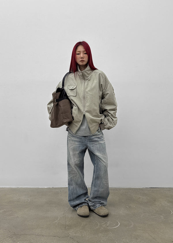 (UNISEX) Roden Vintage Slub Denim Pants