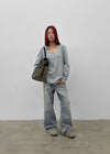 (UNISEX) Roden Vintage Slub Denim Pants
