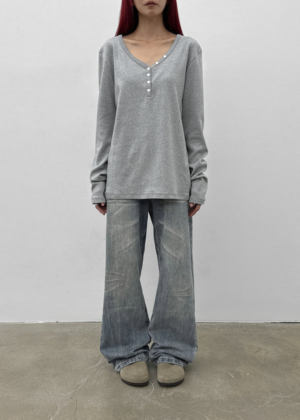 (UNISEX) Roden Vintage Slub Denim Pants