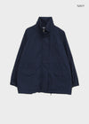 Brizzle high-neck field jacket
