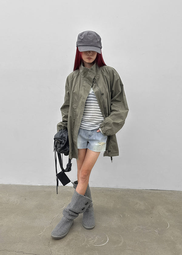 Tender Damage Denim Shorts