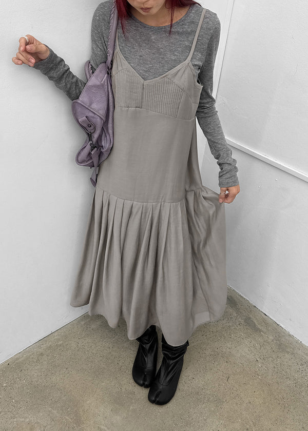 Tutor flat slouch long boots