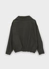 Kenji Double-Button High-Neck Jacket