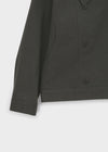 Kenji Double-Button High-Neck Jacket