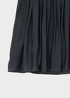 Kia Pintuck Sleeveless Long Dress