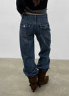 [MADE] Serene Low-Waist Straight Denim Pants