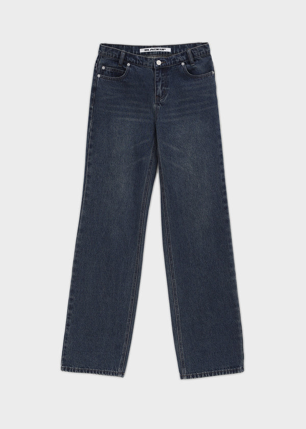 [MADE] Serene Low-Waist Straight Denim Pants