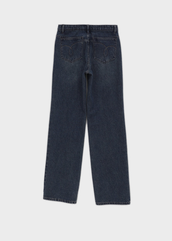 [MADE] Silva Low-waisted Cabra Denim Pants