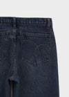 [MADE] Serene Low-Waist Straight Denim Pants