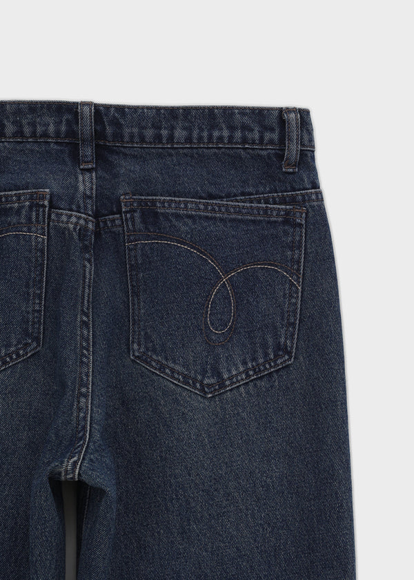 [MADE] Silva Low-waisted Cabra Denim Pants