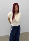 Teddy fur bolero cardigan