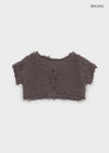 Teddy fur bolero cardigan