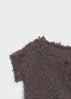 Teddy fur bolero cardigan