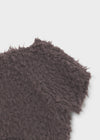 Teddy fur bolero cardigan