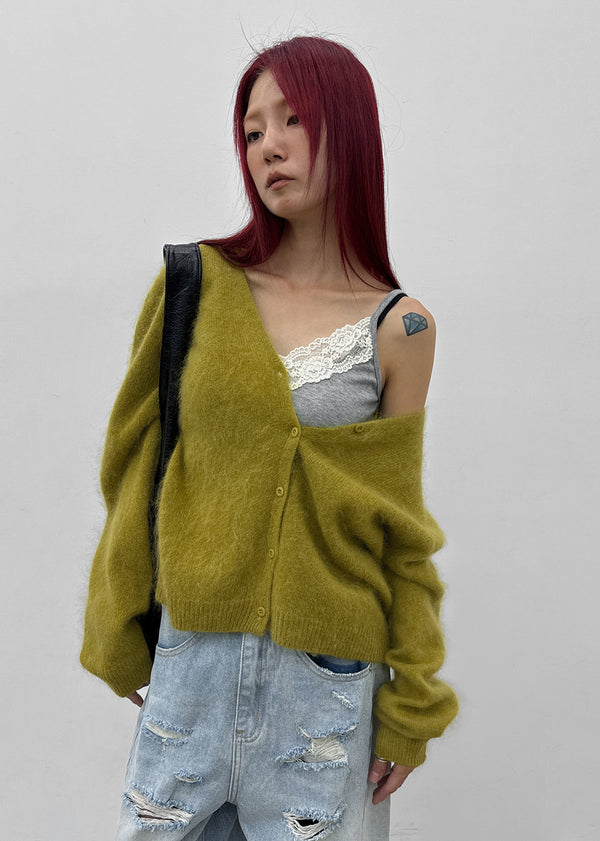Poiti Mohair Cardigan